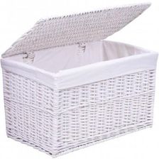 Gockowiak Kufer Wiklinowy 56X34X34 65L Biały