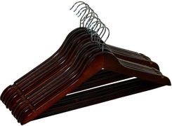 Zdjęcie Gockowiak Wieszak Drewniany Rondo 10Szt Ciemny Brąz - Złotoryja