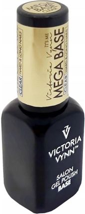 Victoria Vynn Mega base hard & long nails CLEAR - wielofunkcyjna baza hybrydowa 15ml