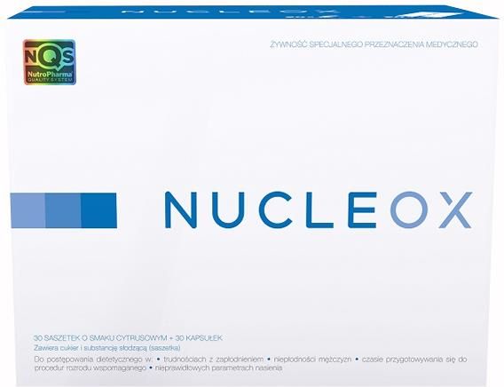 Nucleox 30Sasz+30Kaps - zdjęcie 1 Nucleox 30Sasz+30Kaps