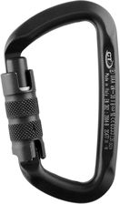 Zdjęcie Climbing Technology Karabinek D Shape Cf Tg Triplex Black - Goleniów