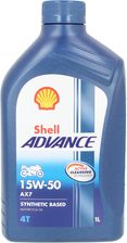 Shell 4T Ax7 15W50 1l Sm Jaso Ma-2 Półsyntetyk Ax715W501l
