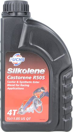 Silkolene  4T Castorene R50S 50 1L Wyczynowy Rycynowo-Estrowy Do Motocykli Żużlowych Castorener50S1L