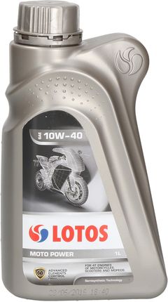 Lotos  4T Moto Power 10W40 1L Sl Jaso Ma-2 Półsyntetyk Lotosmotopower10W401L