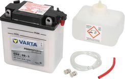 Varta Akumulator Kwasowy/Obsługowy/Rozruchowy 6V 6Ah 30A P+ Odpowietrzenie Prawej 100X57X110 Suchoładowany Z Elektrolitem Yamaha Dt Rt Xt 125-500 6N63
