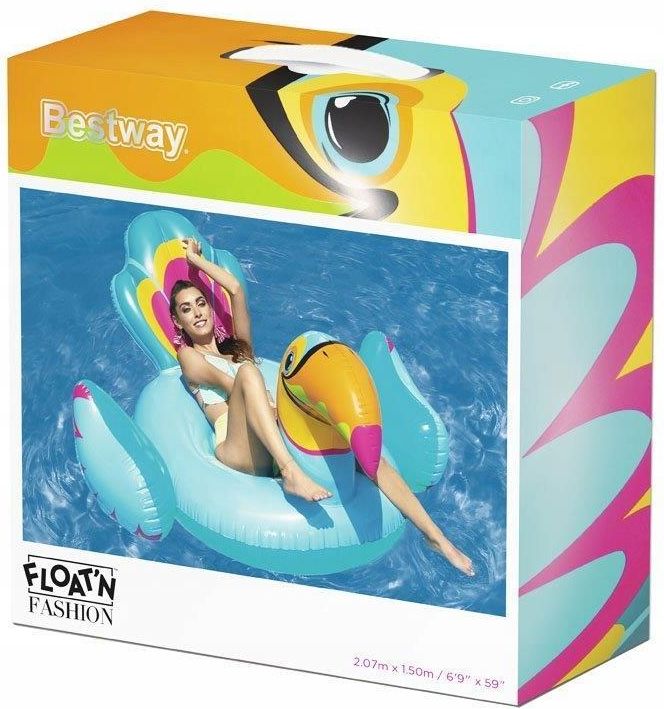 Bestway Dmuchany Tukan 207Cmx150Cm - zdjęcie 4 Bestway Dmuchany Tukan 207Cmx150Cm