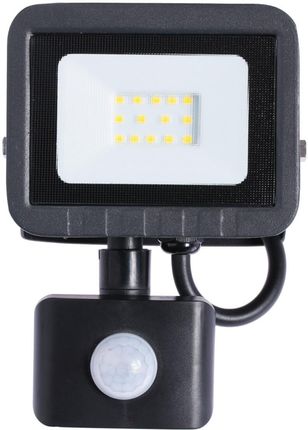 Ecolight Naświetlacz LED Halogen Slim z czujnikiem 10W IP65 6500K Zimna (EC79520P)