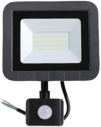 Ecolight Naświetlacz LED Halogen Slim z czujnikiem 50W IP65 6500K Zimna Ecolight (EC79529P)