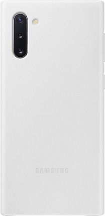 Samsung Leather Cover do Galaxy Note 10 biały (EF-VN970LWEGWW)