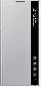 Samsung Clear View Cover do Galaxy Note 10 srebrny (EF-ZN970CSEGWW)