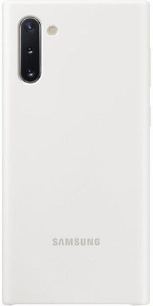 Samsung Silicone Cover do Galaxy Note 10 biały (EF-PN970TWEGWW)