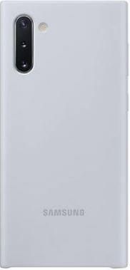 Samsung Silicone Cover do Galaxy Note 10 srebrny (EF-PN970TSEGWW)