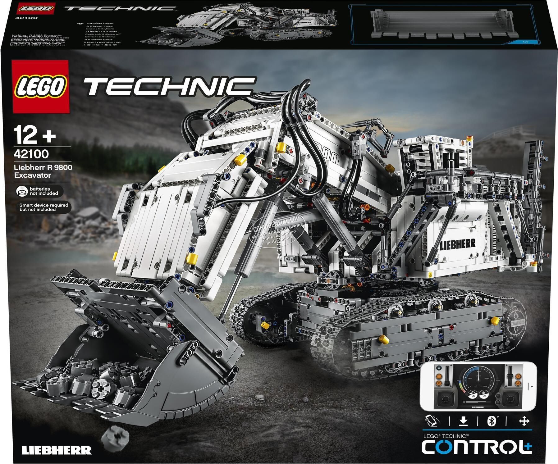 LEGO Technic 42100 Koparka Liebherr R 9800 Ceny i opinie Ceneo.pl