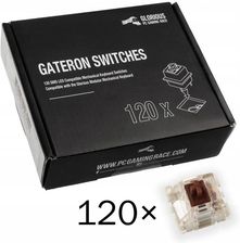 Glorious Pc Gaming Race Przełączniki Gateron Brown 120Szt