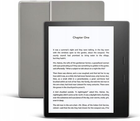 Amazon Kindle Oasis 3 32GB (bez reklam) Szary (B07L5GK1KY)