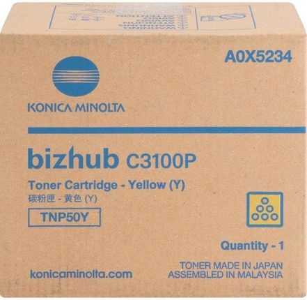 Toner Minolta TNP-50Y C3100P yellow