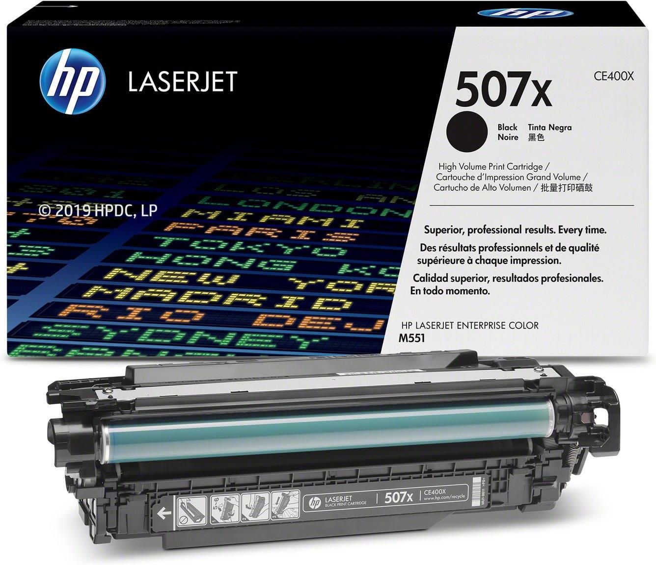 HP 507X Czarny (CE400X) - Opinie i ceny na Ceneo.pl