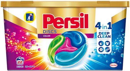 Persil Discs 4w1 Color Kapsułki Do Prania Kolor 22Szt.