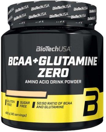 Biotech Bcaa + Glutamine Zero 480 G