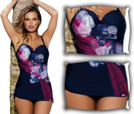 SELF_KOSTIUM KĄPIELOWY TANKINI FLOWERS 19 r.48E/F 