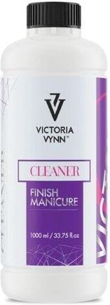 Victoria Vynn CLEANER Finish Manicure do przemywania i usuwania lepkiej warstwy z paznokci hybrydowych i żelowych 1000 ml