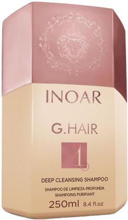 Inoar G.Hair Szampon do kuracji keratynowej dla włosów niesfornych i trudnych 250ml
