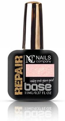 Nails Company REPAIR BASE Milky Pink Glam Gold 11ml