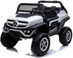 Zdjęcie Leantoys Auto Na Akumulator Mercedes Unimog Biały - Jaworzno