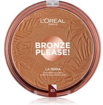 L'Oreal Paris Wake Up&Glow La Terra Bronze Please! 03 Amalfi Medio 18 g