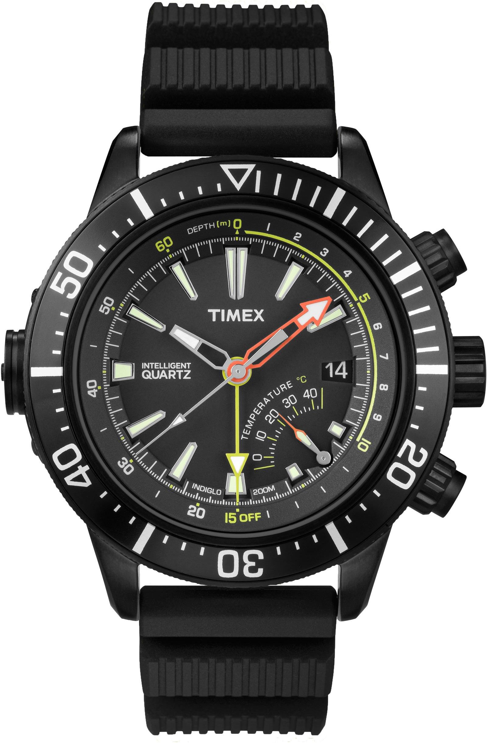 Produkt z Outletu Zegarek m ski Timex Diver G boko ciomierz