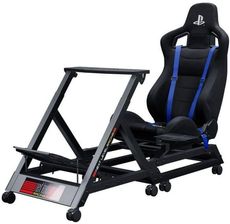 Fotel dla gracza Next Level Racing GTtrack Racing Simulator Cockpit Blue NLRS008 - zdjęcie 1