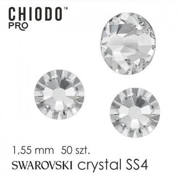 Chiodo PRO Cyrkonie  Crystal SS4 50sztuk