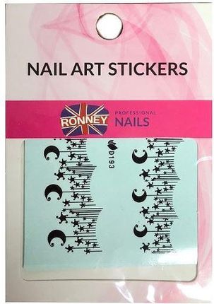 Naklejki Na Paznokcie Ronney Professional Nail Art Stickers Rn00191