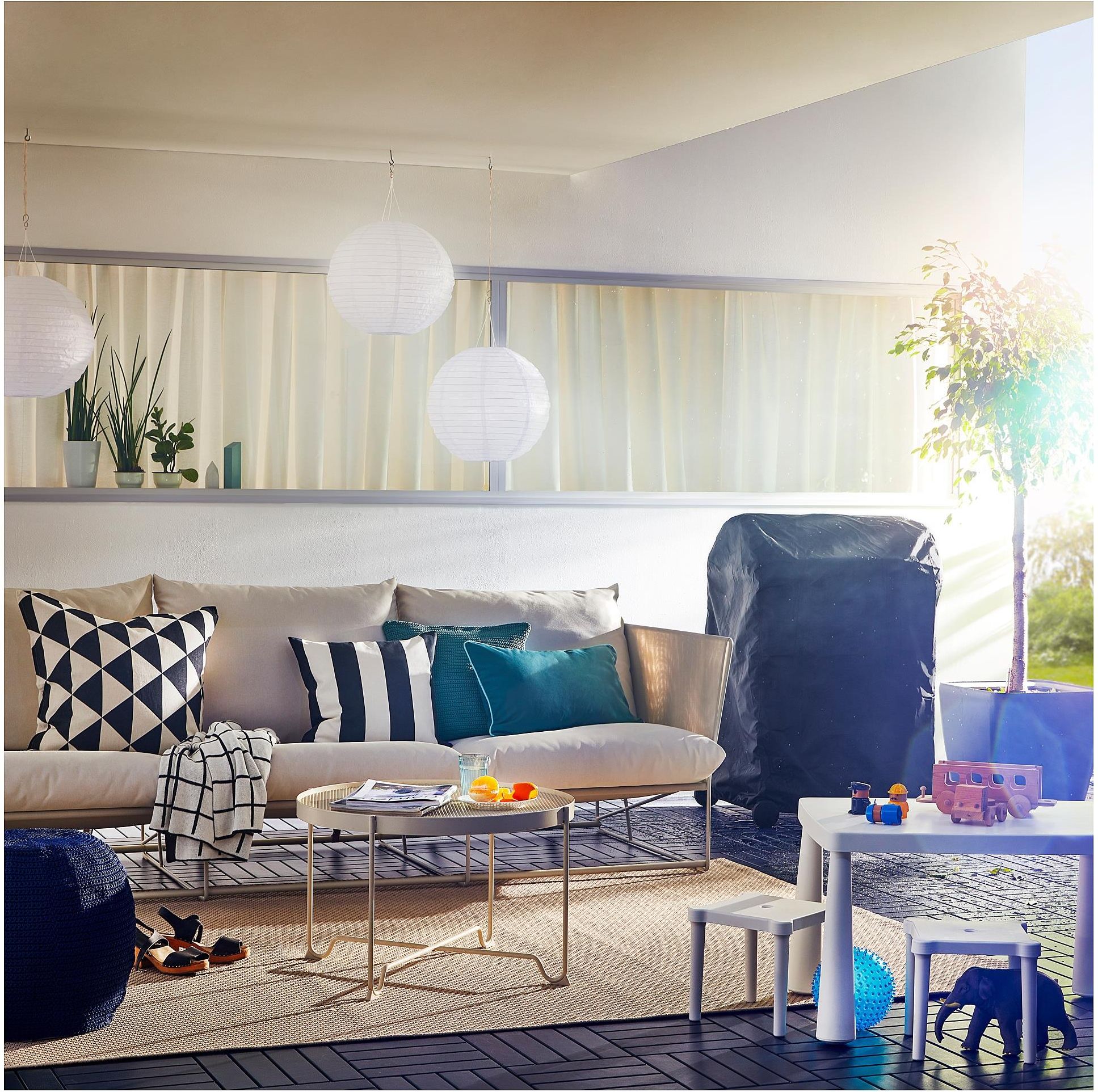Ikea Havsten Sofa 3-Osobowa Wewn Zewn s99251966 - Opinie i