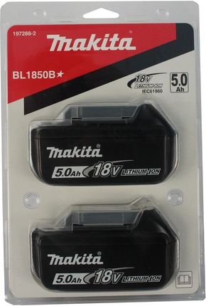 Makita BL1850B 2x Akumulator Bateria LiIon 18V 5Ah