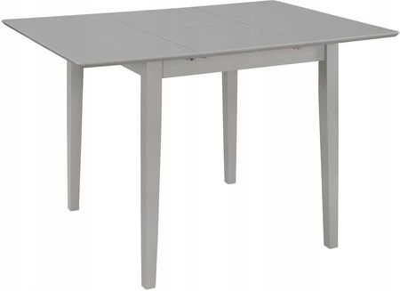 Rozsuwany stół jadalniany, szary, (80-120) x 80 x