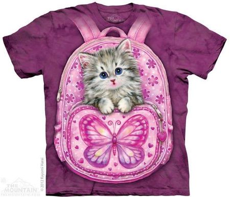 THE MOUNTAIN KOSZULKA - BACKPACK KITTY, BARWIONA - Ceny i opinie T-shirty i koszulki męskie ACSO THE MOUNTAIN KOSZULKA - BACKPACK KITTY, BARWIONA - Ceny i opinie T-shirty i koszulki męskie ACSO