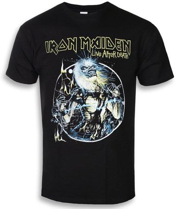 ROCK OFF KOSZULKA IRON MAIDEN - LIVE AFTER DEATH - Ceny i opinie T-shirty i koszulki męskie VHQN