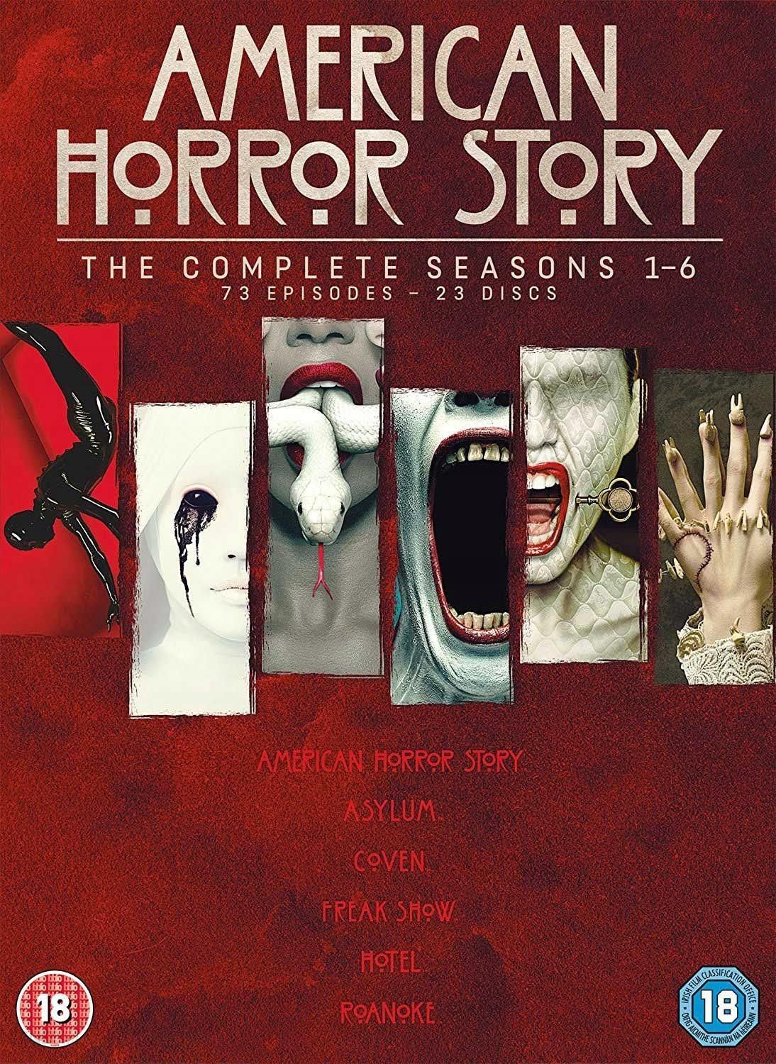 Film Dvd American Horror Story Seasons 1 6 6dvd Ceny I Opinie Ceneo Pl
