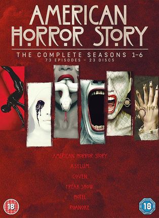 American Horror Story Seasons 1-6 (6DVD)