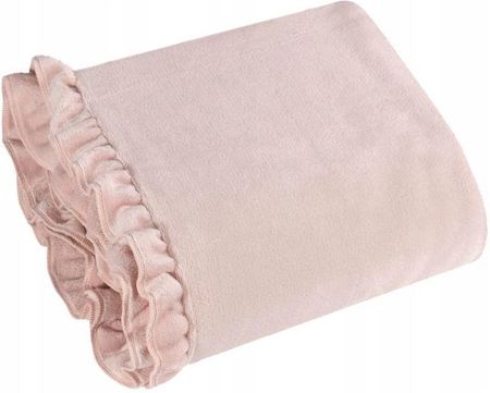 Koc Narzuta Pled Kapa 150X200 Róż Miękki Miły Soft
