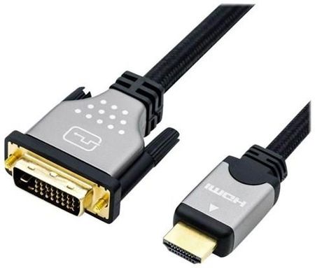 Roline SILVER DVI-D(24+1)/HDMI Cbl.M/M.sv/blk.2 (11045871)