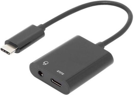 DIGITUS USB-C to headphone jack adapter - audio / USB - 20 cm (AK300400002S)