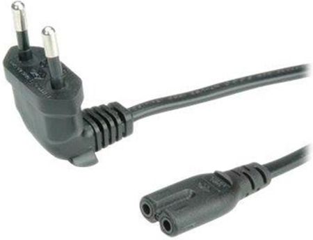 Roline Euro Power Cable 2-pin black 1.8 m (19072093)