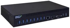 Digi AnywhereUSB 8 Plus USB hub - 8 - Czarny (AW08G300)