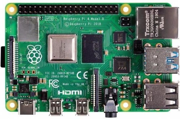 Raspberry Pi 4 Model B 4GB (RPI44GB) - zdjęcie 2 Raspberry Pi 4 Model B 4GB (RPI44GB)