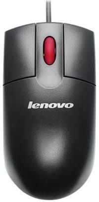Lenovo - mouse - USB - business black - Myszy - Optyczny - 3 - Czarny (89Y1273)
