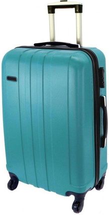 Średnia walizka PELLUCCI 740 M Metaliczno Niebieska - metaliczny niebieski