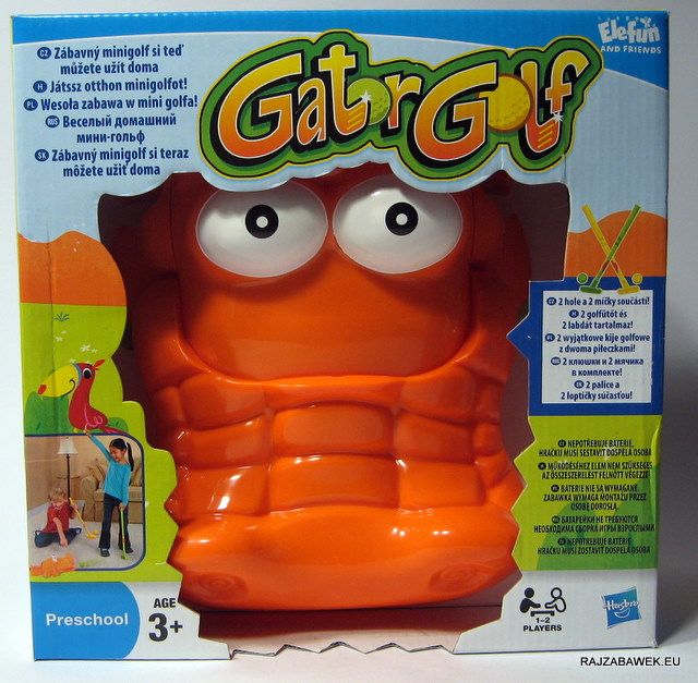 Hasbro Gator Golf 05296 Gra dla dziecka Ceny i opinie Ceneo.pl