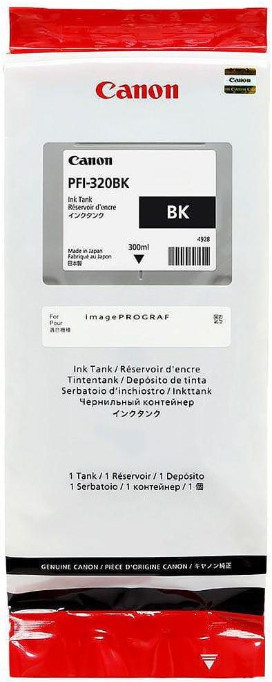 Tusz Canon PFI-320BK Czarny 2890C001 do drukarki - Opinie i